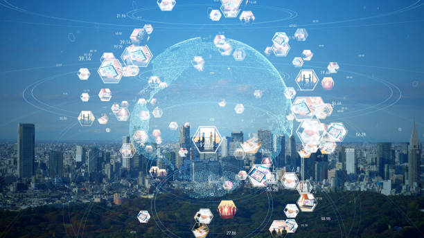 istock Global communication network concept. Worldwide business. Sustainable development goals. SDGs. 1256813876