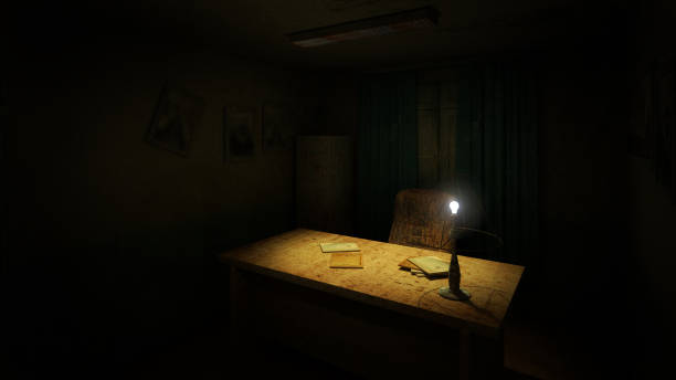istock horror and creepy working room in the hospital .3D rendering 1256815625