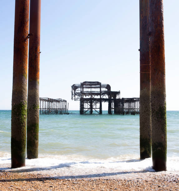 istock Front View of Brighton West Pier 1256843710