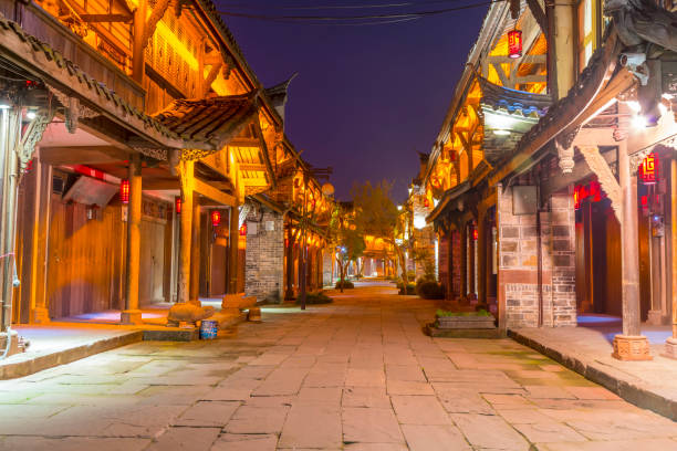 istock Huanglongxi Ancient Town in Sichuan 1256843834