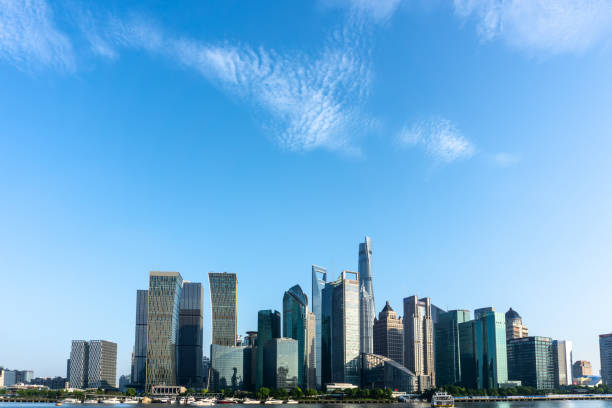 istock Shanghai Lujiazui Architecture Landscape 1256843988