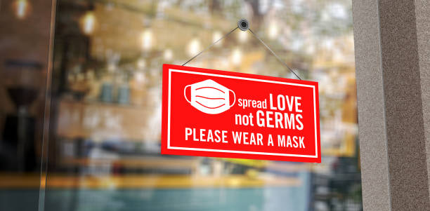istock Store sign after Covid-19 pandemic 1256856902