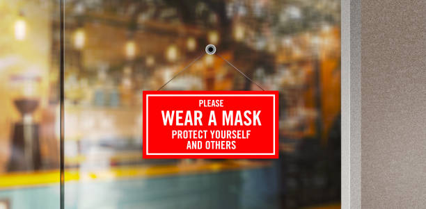 istock Store sign after Covid-19 pandemic 1256858176