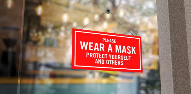 istock Store sign after Covid-19 pandemic 1256858229