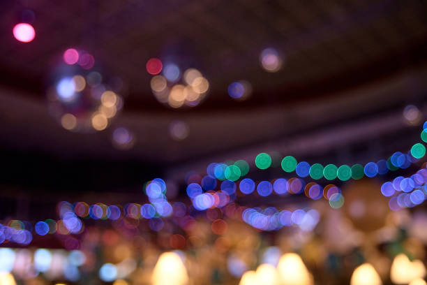 istock Bright spots. Blurred background. Blue and turquoise 1256858800