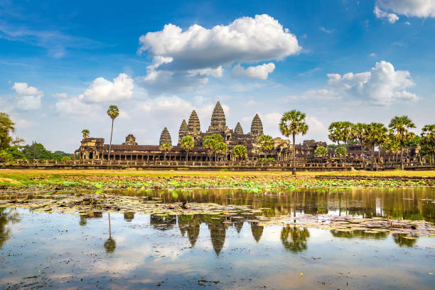istock Angkor Wat temple in Cambodia 1256860261