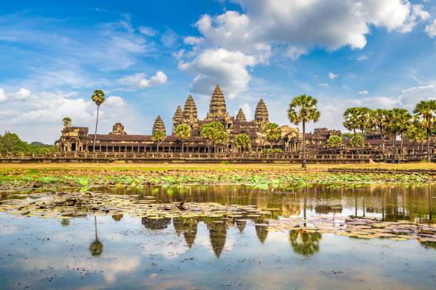 istock Angkor Wat temple in Cambodia 1256860285