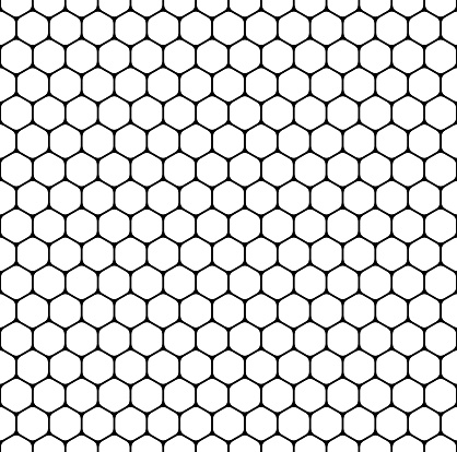 seamless geometric texture honeycomb hexagon