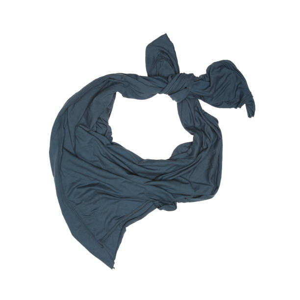 istock Female shawl/scarf isolated on white background 1256865147