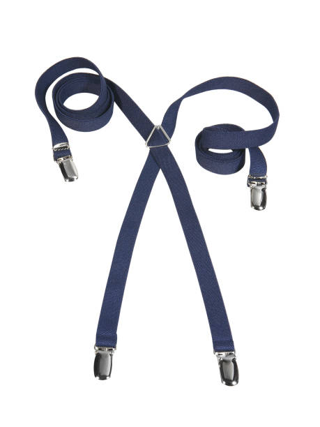 istock New blue suspenders isolated on white 1256865155