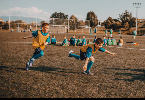 istock Children, soccer gol celebration 1256865744