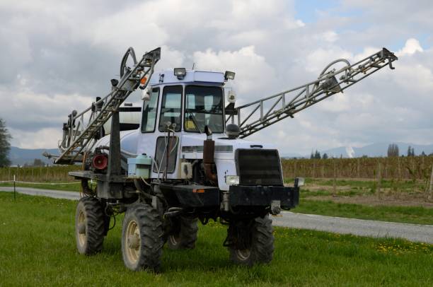 istock Agricultural Crop Sprayer 1256867121