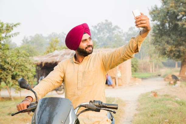 istock Young Sikh Man - stock photo 1256871274
