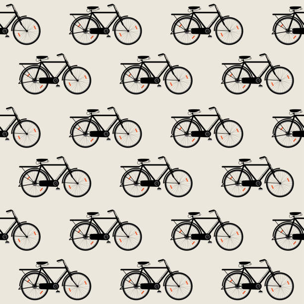 OLD RETRO CYCLE PATTERN & DIFFERENT BUSINESS USING CYCLE AS PRIMARY SUPPORT OLD RETRO CYCLE PATTERN & DIFFERENT BUSINESS USING CYCLE AS PRIMARY SUPPORT old lunch box stock illustrations