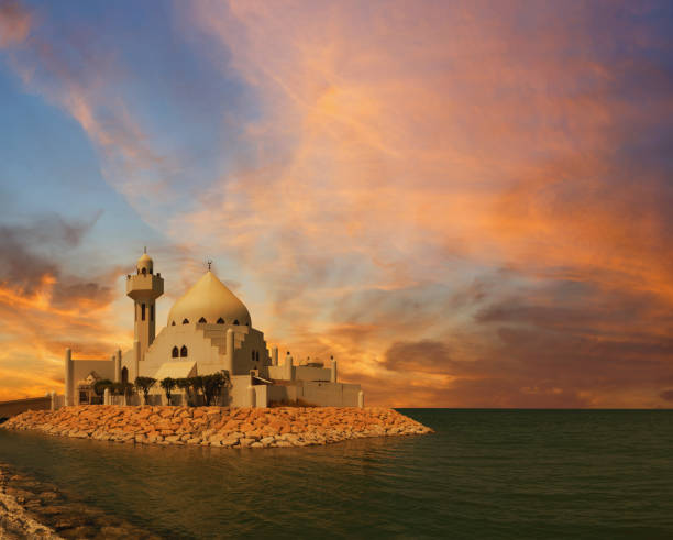 Salem Bin Laden Mosque is a small mosque located along the Al Khobar seafront corniche area in the eastern province of Saudi Arabia.