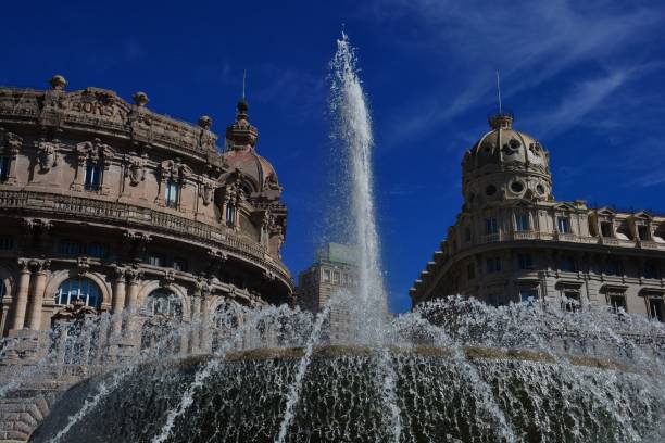 istock Genoa, Liguria, Italy, Piazza De Ferrari. 1256883079