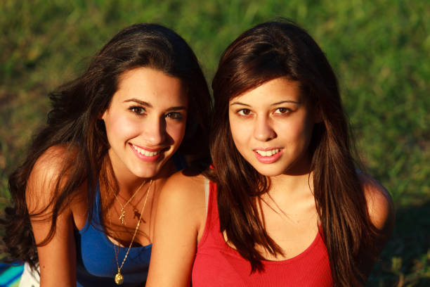istock Beautiful college girls 1256890610