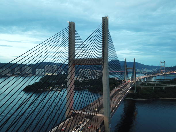 istock The Tsing Ma bridge in Hong Kong 1256894970