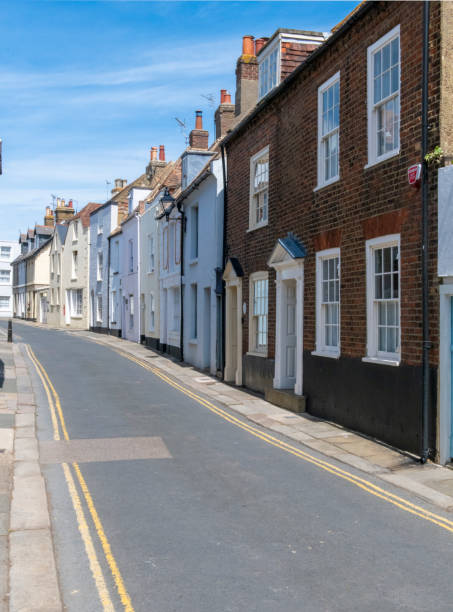 istock Middle street, Deal, Kent England 1256899573