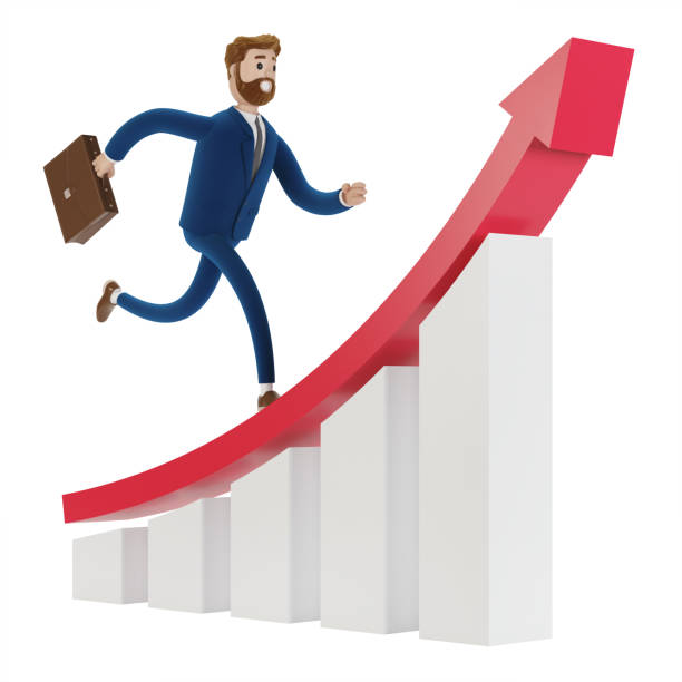 istock Businessman with keys in his hands. 3D illustration. 1256899617