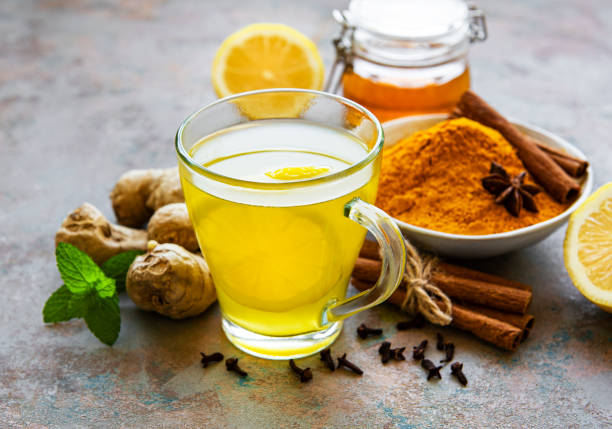 istock Energy drink with turmeric 1256900414