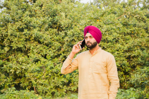 istock Young Sikh Man - stock photo 1256900707