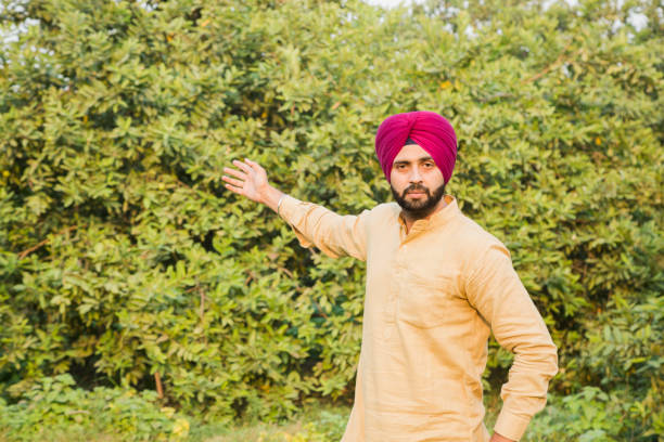 istock Young Sikh Man - stock photo 1256900747