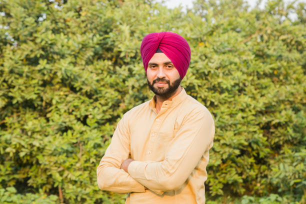 istock Young Sikh Man - stock photo 1256900789