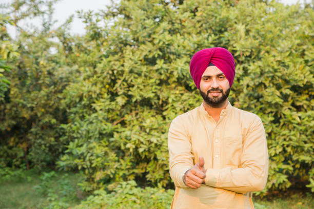 istock Young Sikh Man - stock photo 1256900857