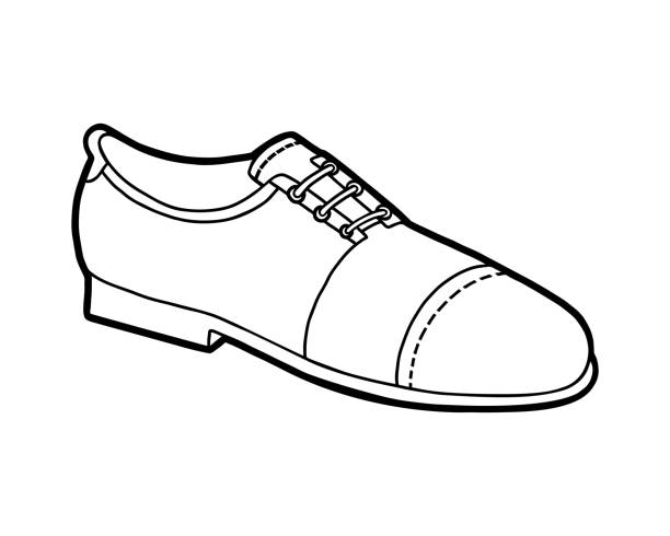 Coloring Book Cartoon Shoe Collection Laceup Men Shoe Stock Illustration - Download Image Now - iStock Coloring Book Cartoon Shoe Collection Laceup Men Shoe Stock Illustration - Download Image Now - iStock