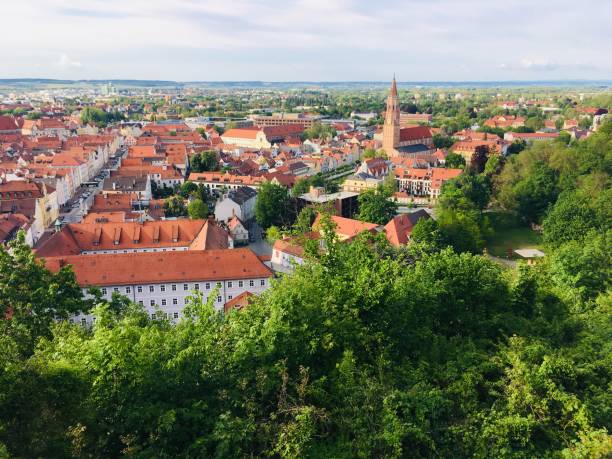 istock Bavarian city of Landshut 1256908331