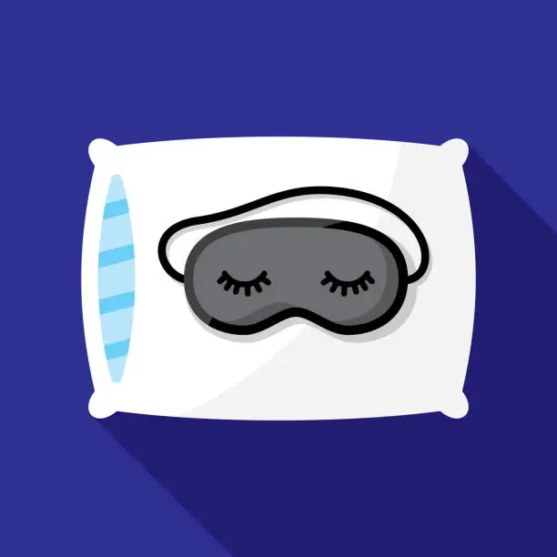 Vector illustration of Sleeping Mask