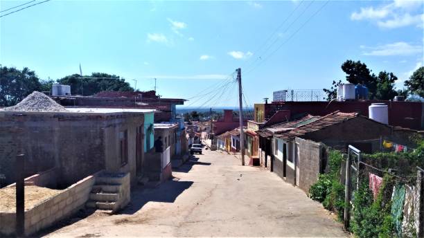 istock Colourful rustic streets in Trinidad town, Cuba 1256923627