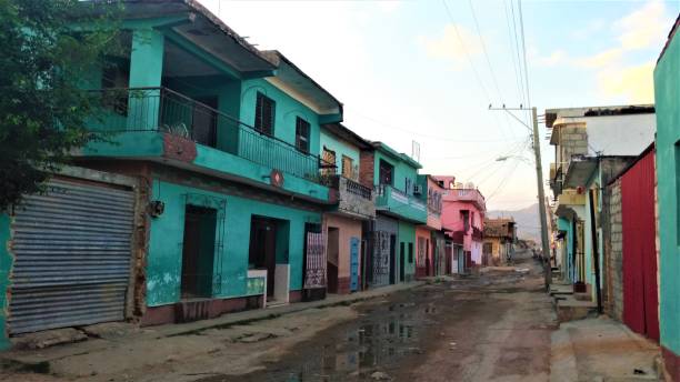 istock Colourful rustic streets in Trinidad town, Cuba 1256923647