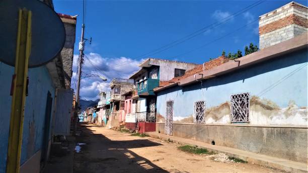 istock Colourful rustic streets in Trinidad town, Cuba 1256923651