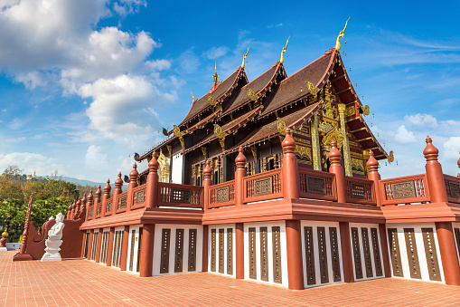 Ai Ratchaphruek Royal Ratchaphruek Park In Chiang Mai Stock Photo - Download Image Now ...