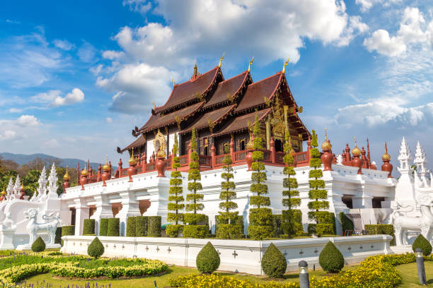 istock Royal Ratchaphruek Park in Chiang Mai 1256929939