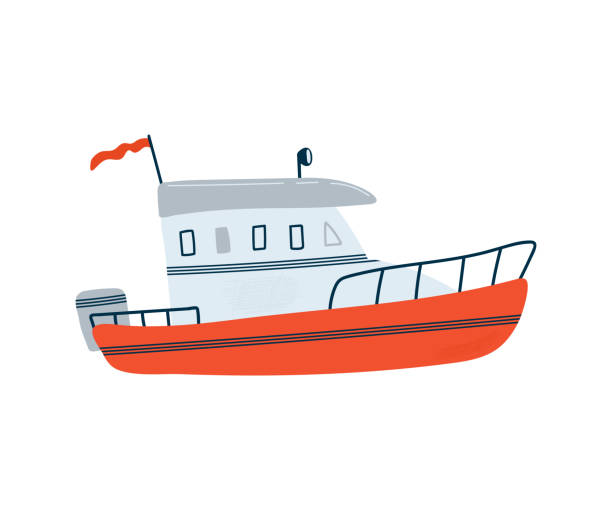 1,100+ Drawing Of A Fishing Boat Stock Illustrations, Royalty-Free Vector  Graphics & Clip Art - iStock