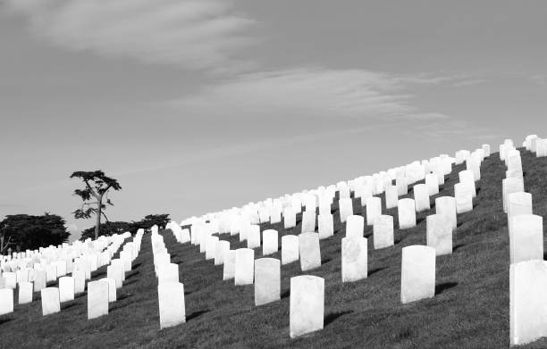 istock Presidio Military Cemetery 1256945089