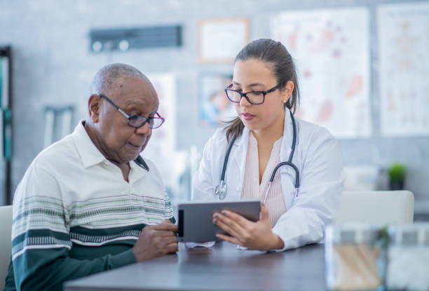 istock Senior medical appointment 1256945095