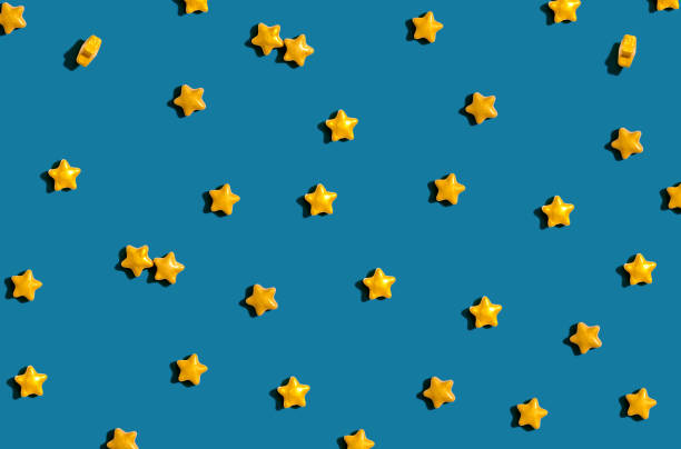 istock Star shaped sugar candies 1256947858