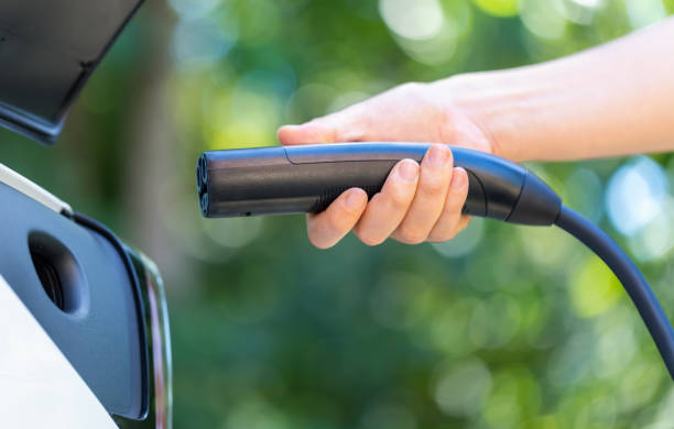 istock Charging an electric vehicle 1256947877