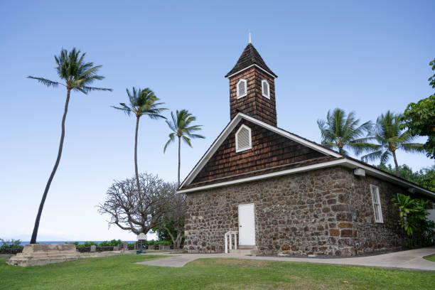 istock Old Church in Hawaii 1256952978