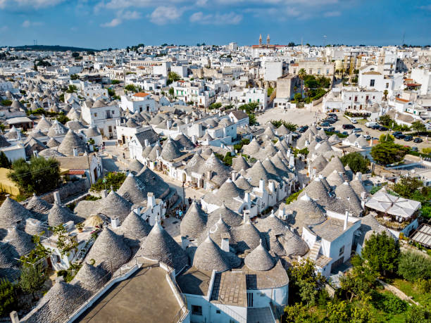 istock Alberobello and Trulli houses 1256958612
