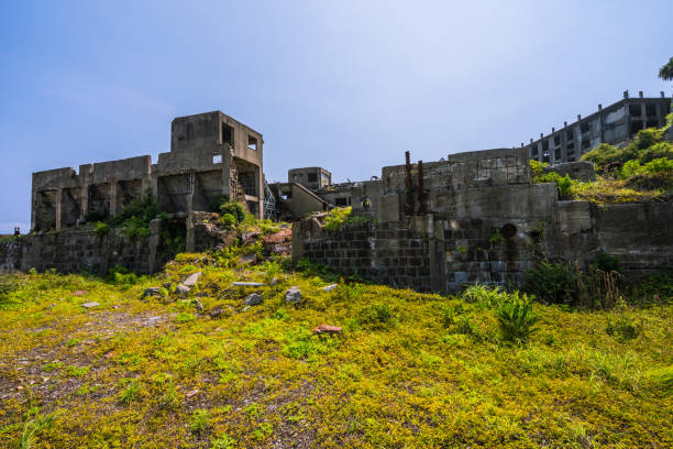 istock Worls heritage Gunkanjima 1256960346