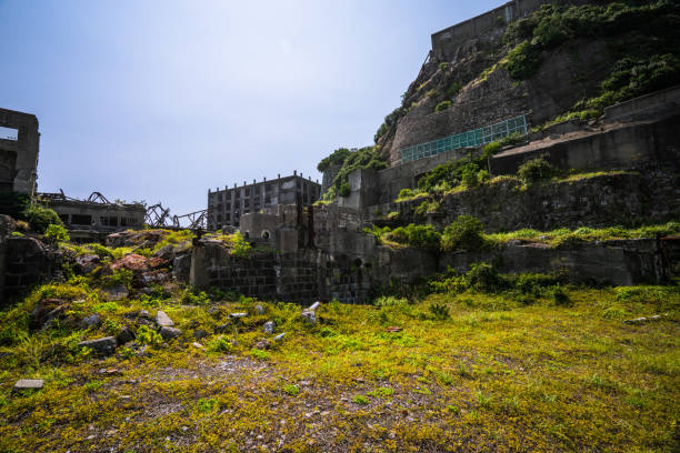 istock Worls heritage Gunkanjima 1256961167