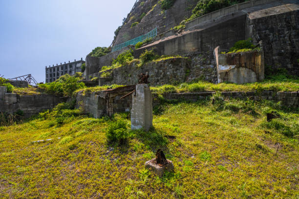 istock Worls heritage Gunkanjima 1256962747