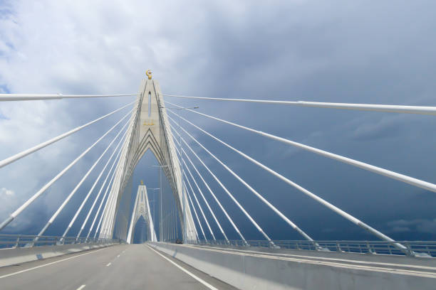 istock Sultan Haji Omar Ali Saifuddien Bridge in Brunei Darussalam 1256969799