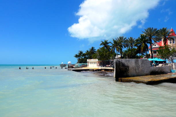 istock Beautiful seascape in Key West, Florida 1256983008