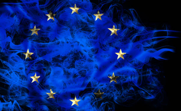 istock European smoke flag 1256987127